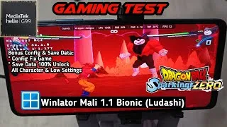 Thumbnail: Dragon Ball Sparking Zero | Save Data Unlock All | Winlator Mali 1.1 Bionic | Mediatek Helio G99