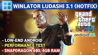 Thumbnail: GTA IV CE: THE BALLAD OF GAY TONY on Android | Winlator Ludashi 3.1 (Hotfix) | SD 680, 4GB RAM