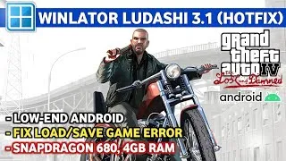 Thumbnail: GTA IV CE: THE LOST AND DAMNED on Android | Winlator Ludashi 3.1 (Hotfix) | SD 680, 4GB RAM