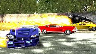 Thumbnail: [Burnout Carnage Challenge] Muscle Type one vs ASSASSIN MUSCLE FAILED