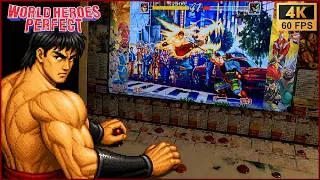 Thumbnail: World Heroes Perfect on Arcade Cabinet - KIM DRAGON