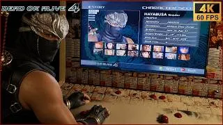 Thumbnail: DEAD OR ALIVE 4 Story Mode on Arcade Cabinet - Ryu Hayabusa