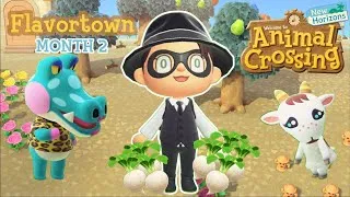 Thumbnail: My Second Month in Animal Crossing New Horizons | 100% Challenge