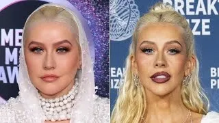 Thumbnail: Before-And-After Pics Of Christina Aguilera's Face Won't Quiet Those Ozempic Rumors