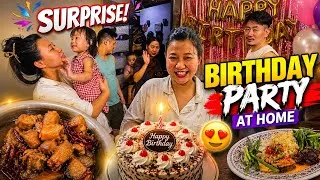 Thumbnail: Surprise Birthday Party at Home in Delhi | Good Food good vibes 