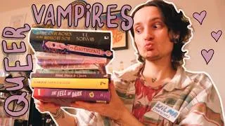 Thumbnail: Reading 9 Queer Vampire Books 🧛🏻🦇🍷