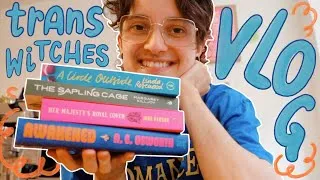 Thumbnail: Reading Trans Witch Books | VLOG