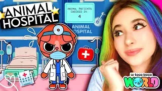Thumbnail: I BUILT The Viral ANIMAL HOSPITAL From ROBLOX in Toca Life World ⭐ | *NO VOICES*🎙️ | Build Ideas