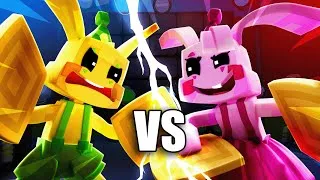 Thumbnail: BUNZO BUNNY FIGHTS HIS TWIN SISTER!! (Poppy Playtime Animation)