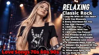 Thumbnail: 🔥 You Need This! 🎸 Relaxing Classic Rock Love Songs for Driving, Stress Relief, Sleep & Romance ❤️