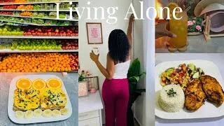 Thumbnail: Living Alone Vlog | Slow Morning, Cooking & Self-Care Routine ✨