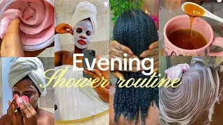 Thumbnail: Aesthetic Evening Self-Care Routine 🌙🫧 Hair Care | Body Care | Skincare