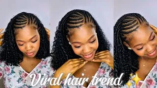 Thumbnail: I Created This Beautiful Viral Half Braids Half Quick Weave Look 😍✨️💕