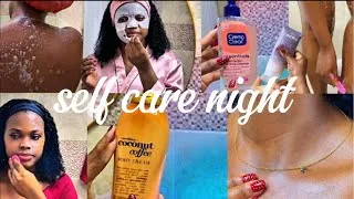 Thumbnail: Relaxing Night Routine 🛁🫧🧡| Self Care, Shower & Glowing Skin✨️