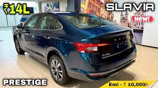 Thumbnail: New Skoda Slavia Prestige | Slavia Top Model 2026 ✅ ₹Price OnRoad Features & Review