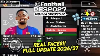Thumbnail: eFootball PES 2027 PSP Android Offline PS5 Camera | Efootball 2027 PPSSPP Season Update UCL & 4k HD