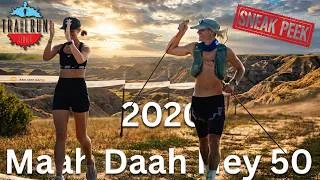 Thumbnail: 2026 Maah Daah Hey 50 Mile Trail Run Sneak Peek! Badlands Ultra Preview #TrailRunning #MaahDaahHey