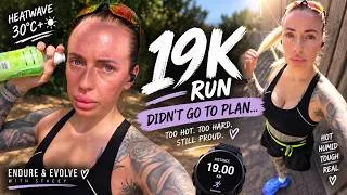 Thumbnail: 19K long run… and this one definitely didn’t go to plan 🥵 - Yorkshire Marathon Training