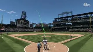 Thumbnail: Hank Aaron 511 foot homerun (MLB The Show 2023)