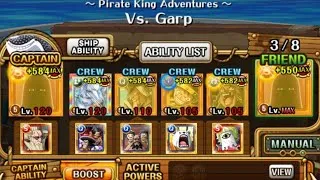 Thumbnail: Pirate King Adventures Vs Garp with Shiryu Level 100+ 150+ No Stall Not Accessible