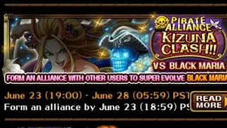 Thumbnail: Kizuna Clash!! Vs Black Maria 10* Level 31+ No New Units or Friend Captain Needed OPTC