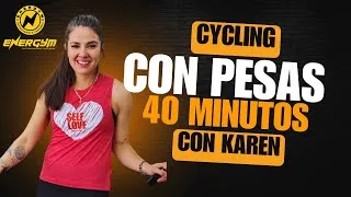 Thumbnail: SUPER CLASE CON PESAS / 40 MINUTOS WORKOUT -  KAREN