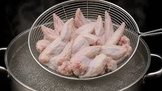Thumbnail: I learned this trick in a restaurant! I'll never fry chicken wings again!