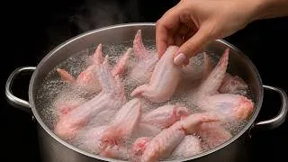 Thumbnail: I learned this trick in a restaurant! I'll never fry chicken wings again!