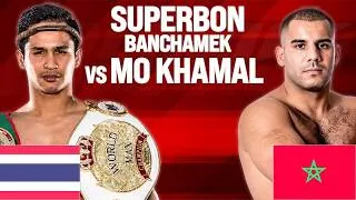 Thumbnail: CLASH OF THE LEGENDS!! Mohamed Khamal VS Superbon Banchamek