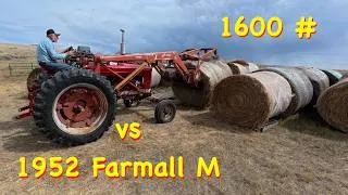 Thumbnail: SHOWDOWN Farmall M Power Steering vs 1600 # Bales | Engels  Coach Shop