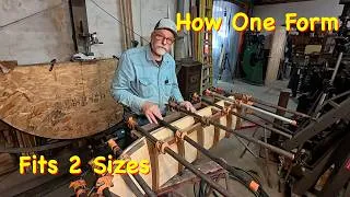 Thumbnail: 1 Custom Bending Form For 2 Sizes of Stage Coaches |  Engels Coach Shop
