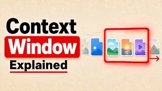 Thumbnail: The Real Reason AI Forgets (Visually Explained)