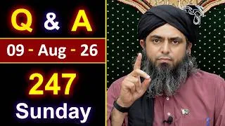Thumbnail: 247_Public Q & A Session with Engineer Muhammad Ali Mirza on SUNDAY [ 09_Aug_2026 ], Jhelum Academy