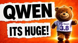 Thumbnail: Qwen Just Did it Again! Open Model Is the NEW Frontier?