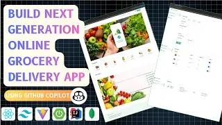 Thumbnail: Build COMPLETE Grocery App with React + Spring Boot + Stripe + Razorpay | Build using Github Copilot