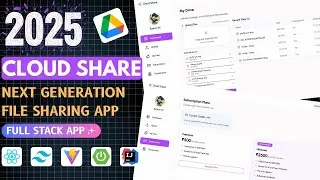 Thumbnail: 🔥 Setup File Sharing App | React + Spring Boot + MongoDB + Tailwind CSS | Full Stack Project 2025
