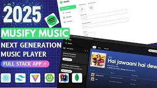 Thumbnail: Musify (Spotify Clone): Project Installation Guide - React + Spring Boot  + MongoDB