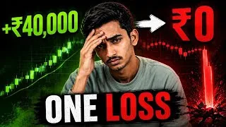 Thumbnail: 🔥5 Winning Trades, 1Loss........ Account Zero! (The Lesson That Changed Everything