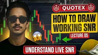 Thumbnail: Binary Trading Beginner to Pro 🔥 | Support & Resistance – Part 02 (Live Chart + S&R Drawing)