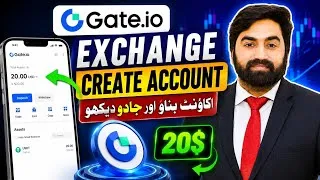Thumbnail: Gate.io Exchange Create Account and See Magic 