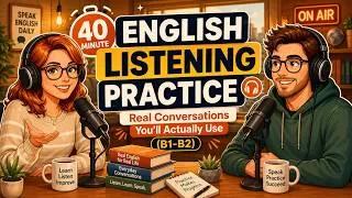 Thumbnail: Learn English While You Relax | 40 Minutes of Intermediate English Listening Practice