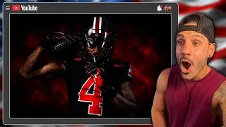 Thumbnail: British Guy Reacts to 2026/27 College Football PUMP UP!