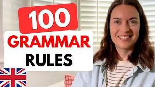 Thumbnail: 100 Grammar Rules for Daily Conversations | English Grammar MASTERCLASS
