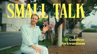Thumbnail: How to talk to anyone without feeling AWKWARD | English Small Talk 2