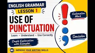 Thumbnail: English Punctuation Marks | Use of Punctuation in English | علامات الترقيم