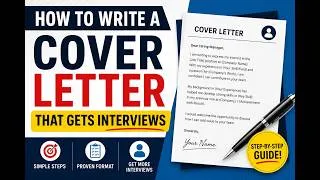 Thumbnail: How to Write a Cover Letter That Gets Interviews | Cover Letter Writing Tutorial