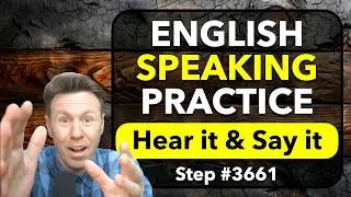 Thumbnail: Hear it & Say it: Listen and Repeat after me: English Speaking Practice