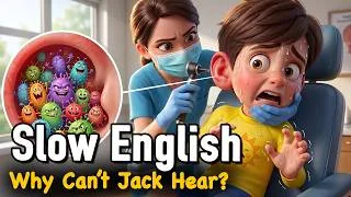 Thumbnail: 💦 Why Couldn’t Jack Hear After Swimming? | Slow English Listening Practice | English Conversation