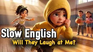 Thumbnail: Why Did Emma Run Out of School? | Slow English Listening Practice | English Daily Conversation