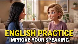 Thumbnail: Practice English Speaking with Easy Shadowing | Daily English Conversation Lesson 👍